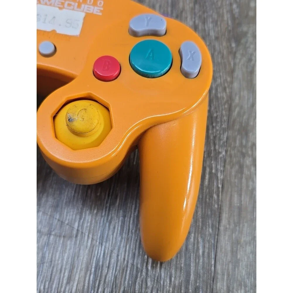 Official Nintendo Spice Orange GameCube Controller OEM (DOL-003) Original